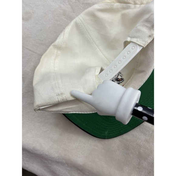 OSU Oregon State University Beavers Hat Stitched White One Size Vintage - Picture 5 of 11